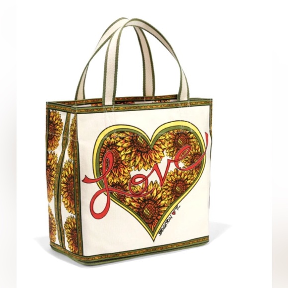 NWT Brighton Something Wonderful Sunflower Love Tote - Picture 2 of 16